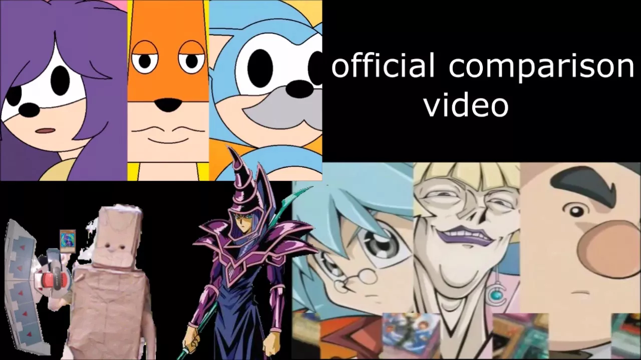 Sonic Underground/ Yugioh GX - Genkai Battle OFFICIAL Comparison Video